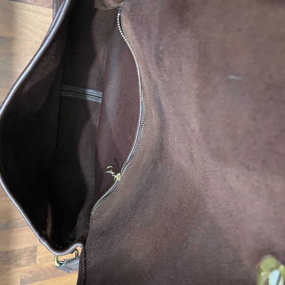 Vintage Coach City Bag in Brown 9790 - Picture 4 of 14